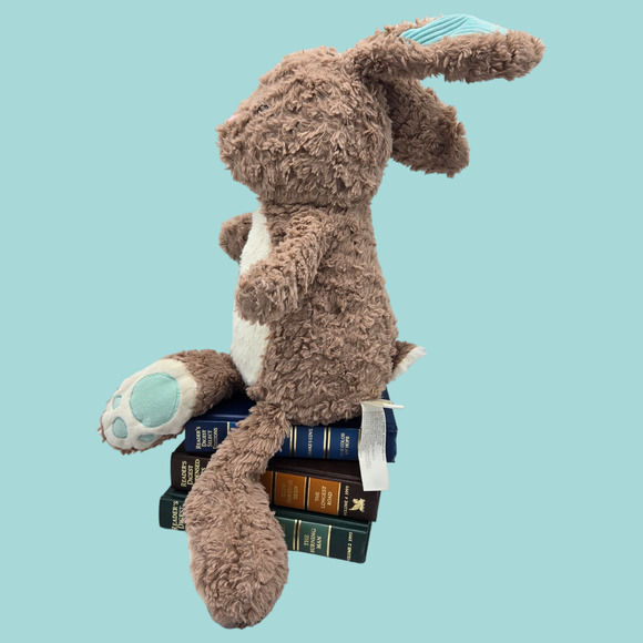 Easter Bunny Rabbit 19" Stuffed Animal Floppy Soft Cuddly Plush Animal Adventure - Picture 6 of 11